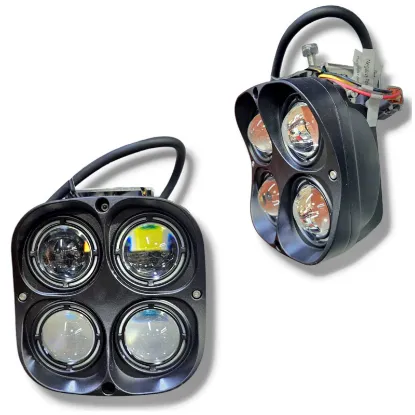 صورة لايت ليد 4 عدسات ( أبيض )