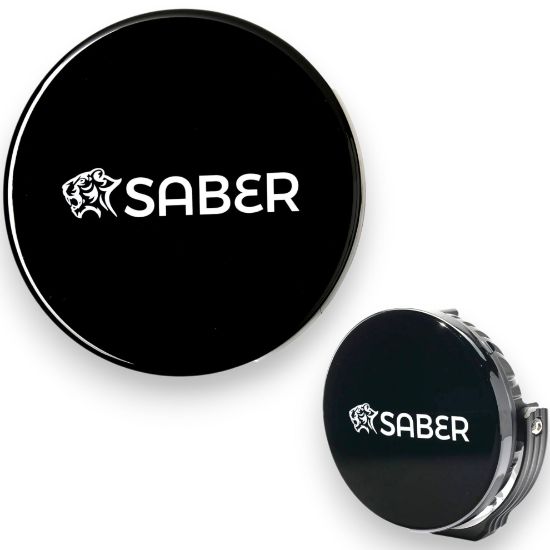 صورة غطاء كشاف 9 انش سايبر أسود