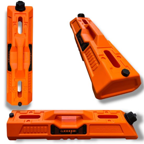 صورة جركل بنزين 6.5 ليتر بلاستيك طويل برتقالي