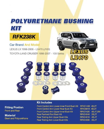 صورة كت بوش فورويل تويوتا لاندكروزر LC100 - لكزس LX470