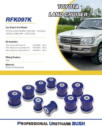 صورة كت بوش فورويل خلفي تويوتا لاندكروزر LC100