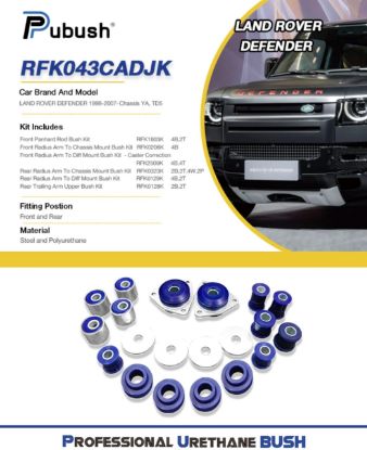 صورة كت بوش فورويل لاندروفر ديفيندر