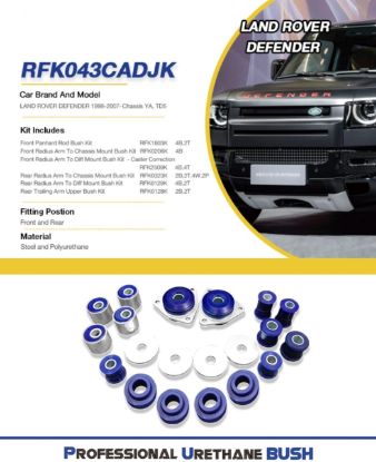 صورة كت بوش فورويل لاندروفر ديفيندر