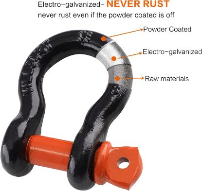 صورة حلقة قلص أسود 3250KG