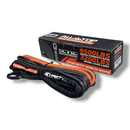 صورة حبل ونش 6.35 مم 15.2 متر 3200 كغ