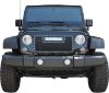 صورة شبك أمامي ستانلس ستيل جيب رانجلر JK مع لايت LED